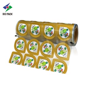 Film de scellage pour gobelets en plastique sur mesure, facile à décoller, film en rouleau pour couvercles de gobelets à gelée et à eau - Product Image 1