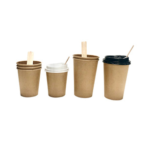 ที่วางแก้วกระดาษคราฟท์6ใบถาดใส่ถ้วยกาแฟแบบใช้แล้วทิ้งที่ใส่ถ้วยกระดาษกระดาษแข็งแบบใช้แล้วทิ้ง - Product Image 5