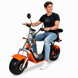 Scooter Eléctrico de 48V/60V para Adultos, Scooter Urbano de Alta Velocidad con Cesta, Largo Alcance de 60-80 km, Motor sin Escobillas, Diseño Impermeable - Product Image 4