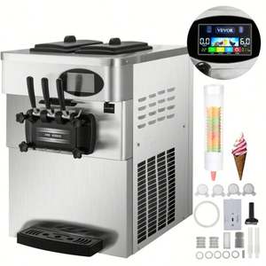 Almacén DE LA UE Tiempo limitado 28L/H 3 Sabor Máquina comercial para hacer helados Máquina de helados para el hogar - Product Image 6
