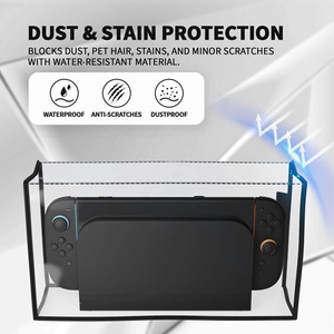 Clear Dustproof Cover for Nintendo <b>Switch</b> 2- Protective Transparent Nylon Sleeve for Console Ports - Product Image 4