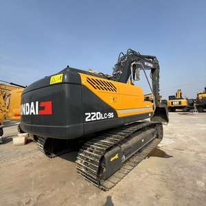 Excavatrice sur chenilles Hyundai 305 d'occasion en gros, modèle 2023, godet de 1,2 m, poids opérationnel de 30 tonnes, moteur de pompe - Product Image 3