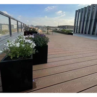 Terrasse en WPC haute durabilité - Bois composite grainé écologique pour l'extérieur