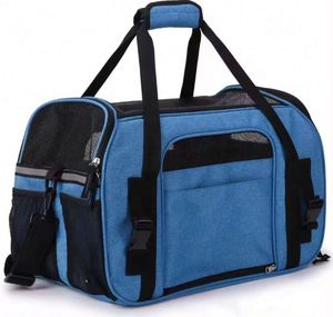 Bolsa de Viaje para Mascotas Reflectante, Aprobada por Aerolíneas, Transpirable, Resistente, Plegable, para Perros, Muestra Gratis - Product Image 2