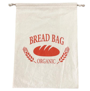 ถุงผ้าฝ้ายและผ้าลินินแบบมีเชือกผูก ปรับแต่งได้ เป็นมิตรกับสิ่งแวดล้อม และนำกลับมาใช้ใหม่ได้ สำหรับใส่ขนมปังหรือใช้เป็นถุงช้อปปิ้ง - Product Image 5