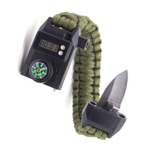 Brújula Portátil Multifuncional para Exteriores con Silbato y Cuchillo, Venta al por Mayor - Product Image 1