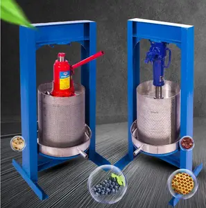 Hidrolik kriko meyve suyu soğuk pres extractor sıkacağı makinesi/ticari şarap basın susuzlaştırma makinesi for sale