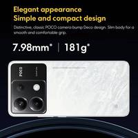 Version Globale PO CO X6 5G LTE CDMA Appareil Photo 64MP OIS Charge Rapide 67W NFC Snapdragon 7s Gen 2 Écran AMOLED 120Hz Anglais