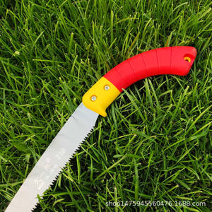 Sierra de podar Jiuyilang de 240 mm con hoja fija, sierra de mano para jardín, para árboles frutales y carpintería, con mango de PVC, fabricada en Taiwán. - Product Image 2