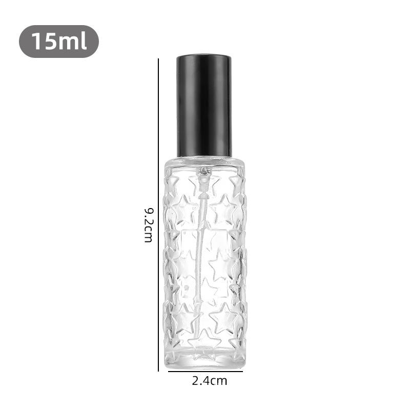 Clear + star + spray noir