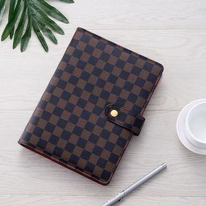 A6 A5 Vòng chất kết dính rô Ngân Sách binders với nhẫn vàng, A5 rô kế hoạch bìa, rô chất kết dính Màu Đỏ nội thất - Product Image 3