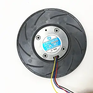 150毫米DC 12v/24v/48v离心鼓风机/离心风扇150毫米x 35毫米3600rpm 132CFM