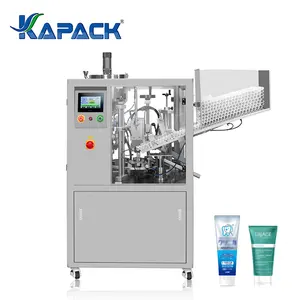 KAPACK Fully Automatic Cream Toothpaste Tube Filling And Sealing Machine