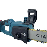 Scie à chaîne sans fil 12 pouces Batterie rechargeable Batterie au lithium portable Tronçonneuse OEM TY Machine à couper les arbres Scie à bois 21V 300mm