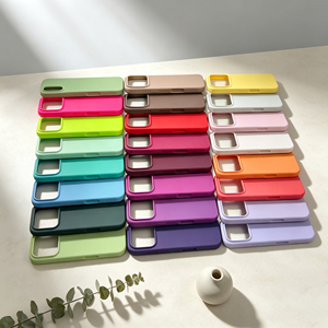 Coque de téléphone portable en silicone couleur unie tendance pour <span class=keywords><strong>iPhone</strong></span> 17 <span class=keywords><strong>Pro</strong></span> <span class=keywords><strong>Max</strong></span> – Installation et retrait faciles – Étui de protection mobile - Product Image 6