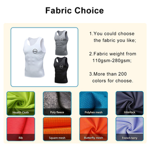 Débardeur de sport pour homme, coupe ajustée, élastique, séchage rapide, absorbant, avec logo personnalisé OME, vêtements de gym, gilet de compression pour le basketball - Product Image 4