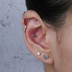 Правый Гранд F136, титановая Серия животных, дизайн, губная губа, кольцо, уши, модные ювелирные изделия для пирсинга тела - Product Image 2