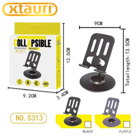 Support de téléphone en alliage XTAURI pliable et extensible pour bureau, support paresseux pour diffusion en direct, portable, cadeau, vente en gros d'usine
