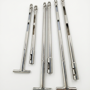 Sonde d'échantillonnage manuelle en acier inoxydable haute précision pour poudres, sonde multi-niveaux pour échantillonnage chimique et alimentaire, protection IP55 - Product Image 1