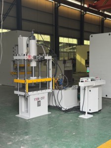 <span class=keywords><strong>25T</strong></span> Factory Manufacture Viersäulen-Hydraulik press maschine Hand Metallblech Fertigungs anlage Bau Lager motor - Product Image 3