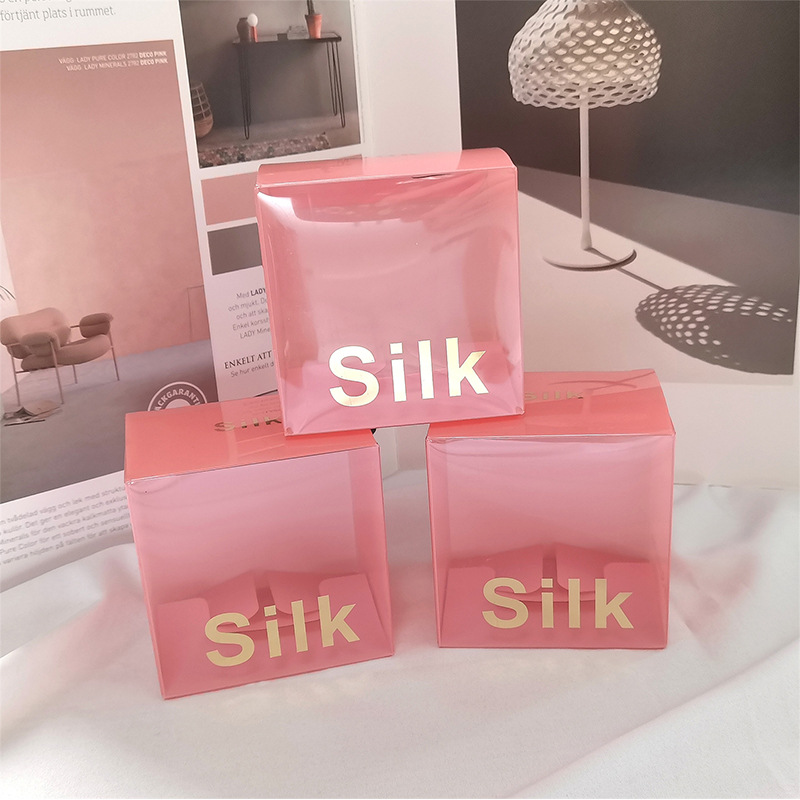 Индивидуальная торговая марка, 100% шелковые резинки для волос, резинки для волос, эластичная резинка для волос, резинка для волос, Подарочная коробка из ПВХ для аксессуаров для волос