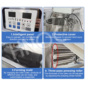 HNOC Industrial Fully Automatic Arabic Pita Bread Maker <strong>Machine</strong> Fast Tortilla Chapati <strong>Naan</strong> Make <strong>Machine</strong> - Product Image 3