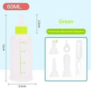 Bouteille en silicone <span class=keywords><strong>pour</strong></span> chat portable, utilisation en extérieur/intérieur/en voyage, distributeur automatique de nourriture <span class=keywords><strong>pour</strong></span> <span class=keywords><strong>chaton</strong></span>, sucette <span class=keywords><strong>pour</strong></span> nouveau-né - Product Image 6