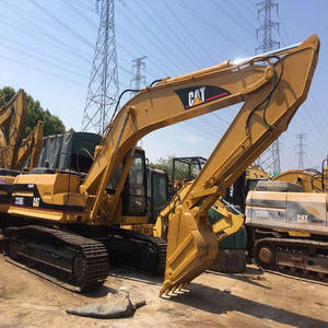 รถขุดไฮดรอลิกแบบตีนตะขาบ CAT 320B มือสอง ขนาด 20 ตัน สำหรับงานก่อสร้าง - Product Image 4