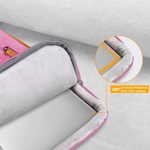 Échantillon gratuit, étui pour ordinateur portable personnalisé de 15,4 pouces, résistant à l'eau, design spécial, housse pour ordinateur portable - Product Image 4