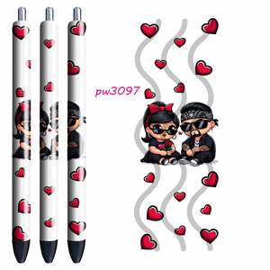 <span class=keywords><strong>Cholo</strong></span> Love Custom UV DTF Pen Wraps Pegatinas adhesivas impermeables para fútbol y béisbol Material de PVC Decoración Calcomanía - Product Image 3
