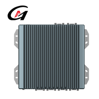 Ordinateur embarqué industriel sans ventilateur, boîtier en aluminium, ports d'E/S multiples, large plage de températures, robuste, alimentation continue, PC industriel
