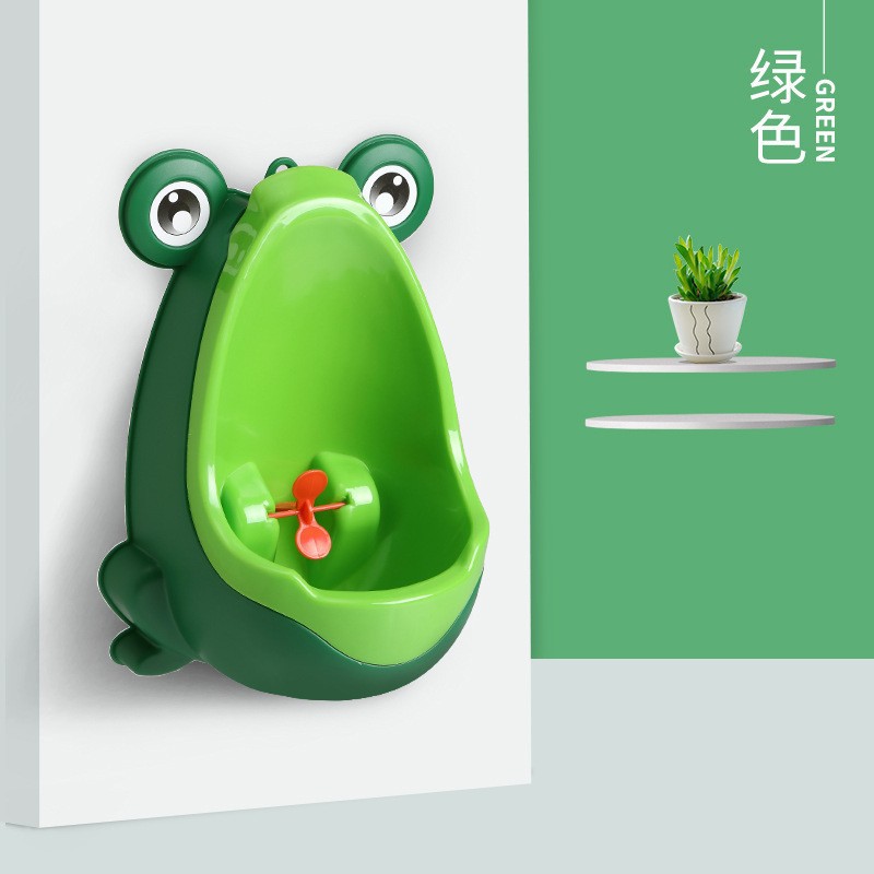 Frog urinal - Green (with legs)