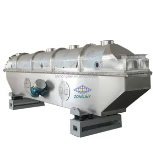 Fluidized giường máy sấy dehydrator chất lỏng giường máy sấy cho thực phẩm biển hạt cho thực phẩm biển hạt muối