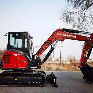Originele Japan Gebruikte Yanmar Vio55 Hoge Kwaliteit 5,5ton Rupsgraafmachine 2022 Model Kerncomponenten Motor Versnellingsbak Pomp & Plc - Product Image 3