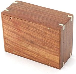 Evcil hayvan vazosu kutusu ahşap hatıra kutusu kurşun kedi köpekler için külleri - Product Image 3