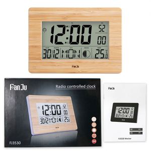 Wooden <b>Digital</b> Alarm <b>Clock</b> Large Number Time Temperature Calendar Table <b>Clock</b> Travel the Price of a <b>Digital</b> Wall <b>Clock</b> for Mosqu - Product Image 6