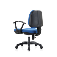 Prix d'usine pas cher Chaise de bureau à domicile de conception moderne Chaises de bureau à soutien lombaire sans accoudoirs et à dossier moyen en maille Chaise de bureau