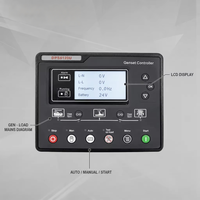 Contrôleur de générateur diesel à démarrage/arrêt automatique HGM6120U de haute qualité, panneau de commande en plastique, pièces et accessoires d'alternateur ATS