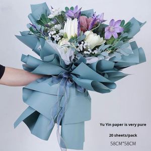 Papel de Embalaje para Flores Resistente al Agua, Venta al Por Mayor de Fábrica, para Regalos de Eventos Deportivos - Product Image 4