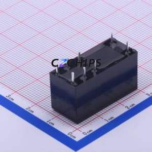 HF115F/024-2ZS4 Power Relay DIP,12.7x29mm Relay 24V 2 Changeover: 2C (DPDT-Changeover)::: 8 8A-250VAC - Product Image 2