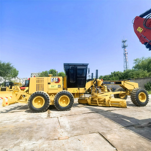 Niveleuse à moteur Caterpillar 140H d'occasion avec pompe et boîte de vitesses - Matériel de construction de haute qualité - Product Image 5