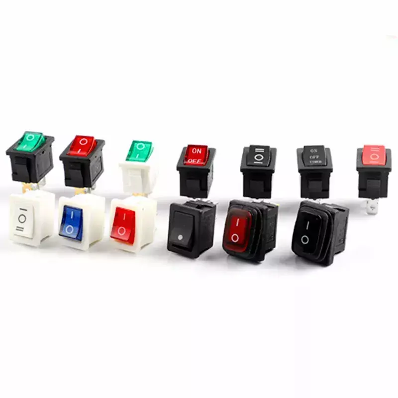 Kcd1 2 3 4 6 Pin Toggle / Rocker / Mini/Micro/Pcb/12V/24V/220V/Tuv/Ce/Cqc/Led Drukknopschakelaar