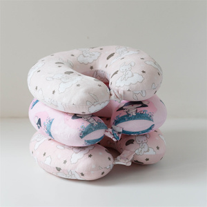 Nhỏ gọn & có thể gập lại 2-trong-1 cổ Gối Chăn Ergonomic Bộ nhớ bọt chống nhăn không thấm nước di động cho máy bay du lịch - Product Image 4