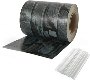 Cinta de PVC para Cercas de Jardín, Protección de Privacidad <span class=keywords><strong>RAL</strong></span> <span class=keywords><strong>9011</strong></span>, Tiras de PVC Suave para Pantallas de Privacidad en Exteriores - Product Image 6