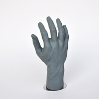 Mannequin de main musculaire pratique à livraison rapide, en PVC souple et durable, pour présentation de gants de sport masculins en magasin