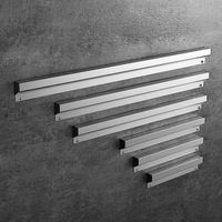 Porte-étiquettes mural coulissant en aluminium pour commandes de cuisine, restaurant, hôtel