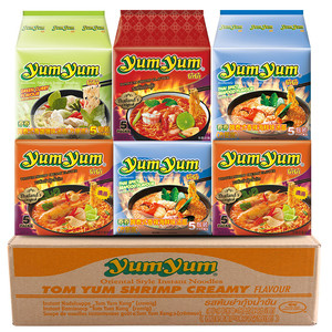 Yangyang บะหมี่กึ่งสำเร็จรูปนำเข้าจากประเทศไทย,ต้มยำกงบะหมี่กึ่งสำเร็จรูปน้ำซุปกุ้งรสเผ็ดไทยบรรจุภัณฑ์ขนาดเล็ก FCL 30แพ็ค - Product Image 3