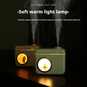 Mới Được Thiết Kế 400Ml <span class=keywords><strong>USB</strong></span> Siêu Âm Tạo Độ Ẩm Màu Sắc Thay Đổi LED Ánh Sáng Ban Đêm Sáng Tạo Máy Ảnh Hình Thiết Kế Nhựa 1 Năm - Product Image 3