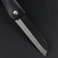 Couteau de cuisine pliant en céramique, coutellerie pour légumes et fruits, couteau de poche pour l'extérieur, offre spéciale