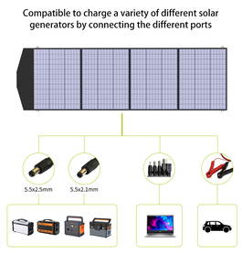 แผงโซลาร์เซลล์โพลีคริสตัลไลน์ 200W 18V PET Solar 120w 160w 180w สำหรับเรือ รถยนต์ และแหล่งจ่ายไฟ - Product Image 4